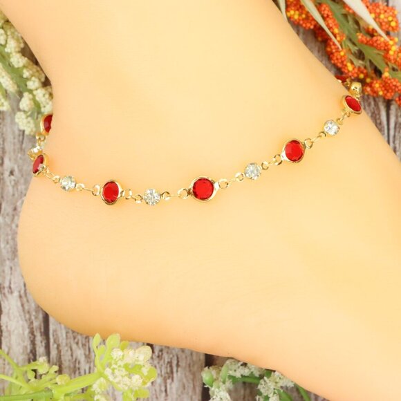 "Dainty Anklet for Women – Elegant Everyday Jewelry & Perfect Gift | MLCRC1613 - Picture 7 of 10